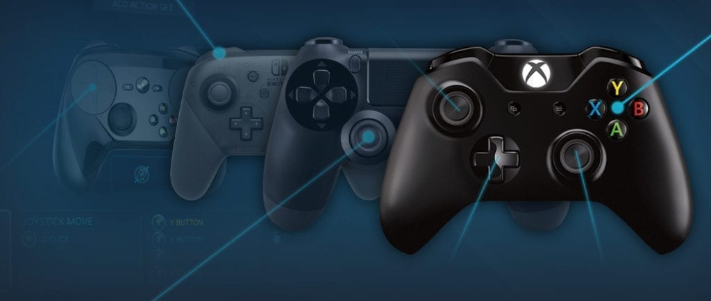 how to use xbox controller on steam
